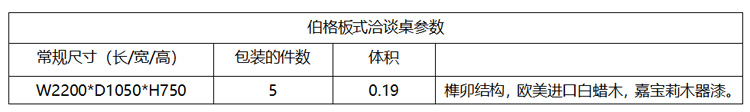 中式大班臺(tái)參數(shù)